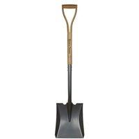Kent & Stowe Carbon Steel Square Mouth Shovel in Beige