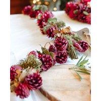 Dibor Cinnamon Pine Xmas Table Decoration Christmas Garland 1.05m | Size: Large