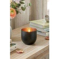 Dibor Traditional Large Copper & Black Tealight Holder Candle Holder