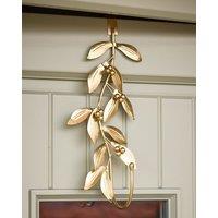Dibor Gold Finish Olive Over Door Christmas Decoration Wreath Hanger Hook