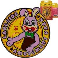 Silent Hill Robbie the Rabbit Limited Edition Enamel Pin Badge in Bright Yellow