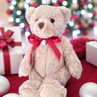 Aye Do Gifts Personalised My 1st Christmas Teddy Bear & Duchess Disc in Beige