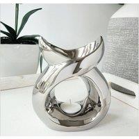 60 SECOND MAKEOVER Silver Serenity Wax Melt Burner