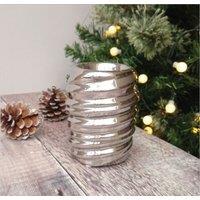 60 SECOND MAKEOVER Silver Swirl Wax Melt Burner