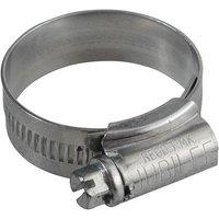 Jubilee Zinc Plated Hose Clip in Metallic Silver