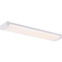 Nordlux Modern Indoor Batten Light Fitting White Plastic Intergrated LED 25, 000hrs - Mains Powered, IP20