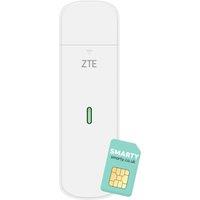 ZTE MF833N CAT 4/4G Unlocked Low Cost Travel USB Dongle in White