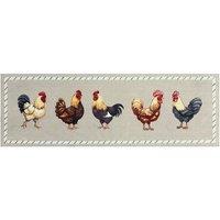 The Rug Shop UK Multi Beige Modern Animal Easy to Clean Mat in Cream | Size: 50 cm x 75 cm
