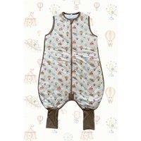 Sleeping Stars Owls - Toddler Sleeping Suit 2.5 TOG in Mid Blue | Size: 12-24 m