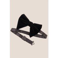 Oswin Hyde Men's Velvet Bond Black Bowtie