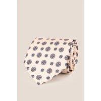 Oswin Hyde Men's Cream Vintage Bliss Tie