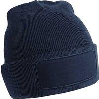 Beechfield Men's Original Patchwork Beanie in Navy