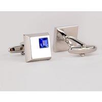 Oswin Hyde Men's Henry Silver Cufflinks