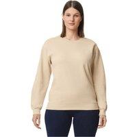 Gildan Men's Softstyle Midweight Sweatshirt in Light Sand | Size: Large
