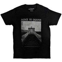 Alice In Chains Men's Stairway T-Shirt in Black | Size: Medium