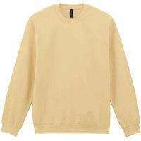 Gildan Men's Softstyle Midweight Sweatshirt in Yellow | Size: XL