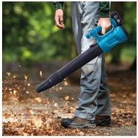 Living and Home 21V Cordless Handheld Leaf Blower with Battery and Charger in Blue