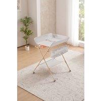 Living and Home Versatile Folding Baby Changing Table in Grey