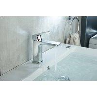 Bathroom Kingdom Swansea Chrome Basin Mixer Tap & Waste in Silver