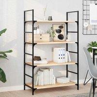 Berkfield Home Floating Shelves 2 pcs 80x40x2 cm Untreated Solid Wood Acacia in Brown | Size: 80 x 40 x 2 cm