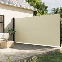 Berkfield Home Retractable Side Awning Cream 200x300 cm