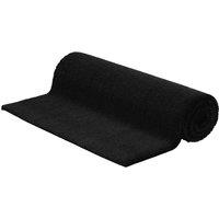 Berkfield Home Door Mat Black 80x100 cm Tufted Coir