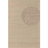 Ted Baker Richmond Wool Rug Diana Living Room in Light Beige | Size: 200 cm diameter
