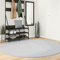 Berkfield Home Rug HUARTE Short Pile Soft & Washable Grey 200 cm | Size: Medium