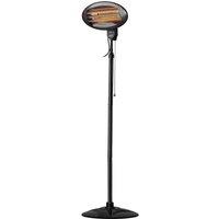 Daewoo 2000W Electric Patio Heater - Black