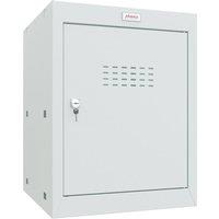 Phoenix Safe Company Size 2 Light Grey Cube Locker with Key Lock, CL0544GGK, 66L | Size: 500mm