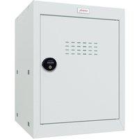 Phoenix Safe Company Light Grey Cube Locker with Combination Lock, CL0544GGC, 66L | Size: 500mm
