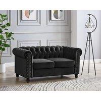 Home Detail Chester 2 Seater Sofa in Black