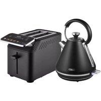 Tower Mirage 1.7L Variable Kettle & 2 Slice Digital Toaster Black | Size: A