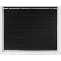 Blinds Outlet Aluminium venetian blinds in Black | Size: 225 cm width x 150 cm drop