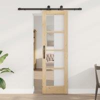 Berkfield Home Sliding Door with Hardware Set "ORKDAL" 61x198.5 cm in Beige