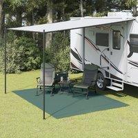 Berkfield Home Tent Carpet Green 3.5x2.5 m