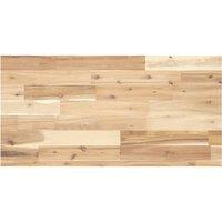 Berkfield Home Bathroom Vanity Top Untreated 80x40x4 cm Solid Wood Acacia in Brown | Size: 80 x 40 x 4 cm