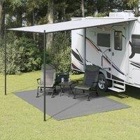 Berkfield Home Tent Carpet Anthracite 3.5x2.5 m