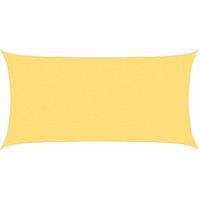 Berkfield Home Sunshade Sail HDPE Rectangular 2x4 m Beige in Lemon