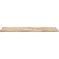Berkfield Home Versatile Bathroom Vanity Top Untreated 160x50x2 cm Solid Wood Acacia in Brown | Size: 160 x 50 x 2 cm