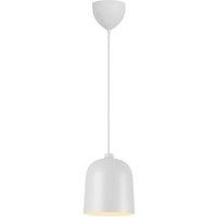 Nordlux Modern Indoor Pendant Light White Metal E27 Magnetic Shade - Mains Powered, IP20