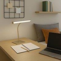 Eglo Riccione LED Tuneable White Desk Lamp, Gold in Metallic Gold