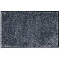The Rug Shop UK Grey Silver Modern WashaMat | Size: 90 cm x 60 cm