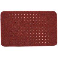 The Rug Shop UK Red Machine Washable AntiSlip Floor Mat | Size: 67 cm x 180 cm