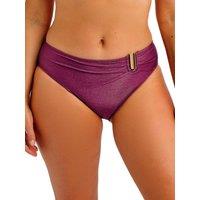 Fantasie Women's Paros Coast Mid Rise Bikini Brief in Purple | Size: 8