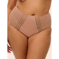 Elomi Women's Matilda Full Brief in Beige | Size: 18