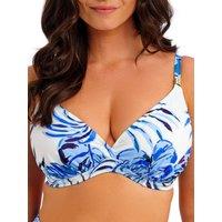 Fantasie Women's Kefalonia Plunge Bikini Top in Blue | Size: 30E