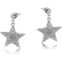 BIG METAL LONDON Women's ETOILE STUD EARRINGS in Silver | Size: 2 cm