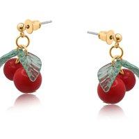 BIG METAL LONDON Women's HORTENSE SMALL CHERRY EARRINGS in Red | Size: 2 cm