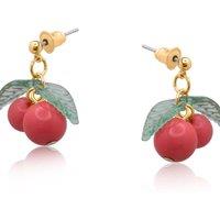 BIG METAL LONDON Women's HORTENSE SMALL CHERRY EARRINGS in Pink | Size: 2 cm